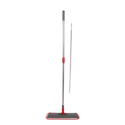 качество  Sustainable Flat Microfiber Mop With Telescopic Stainless Pole завод